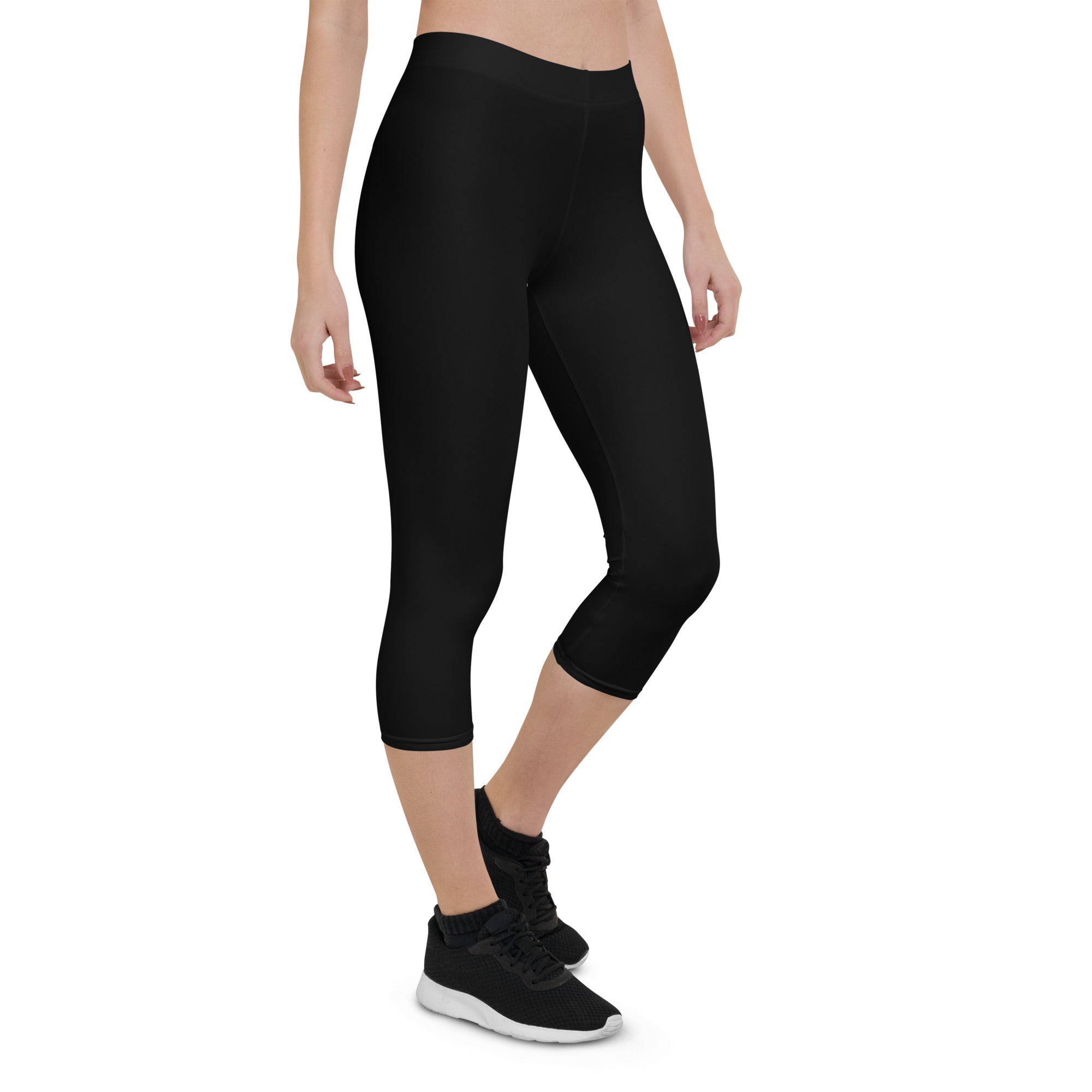 Basic Black Capri Leggings
